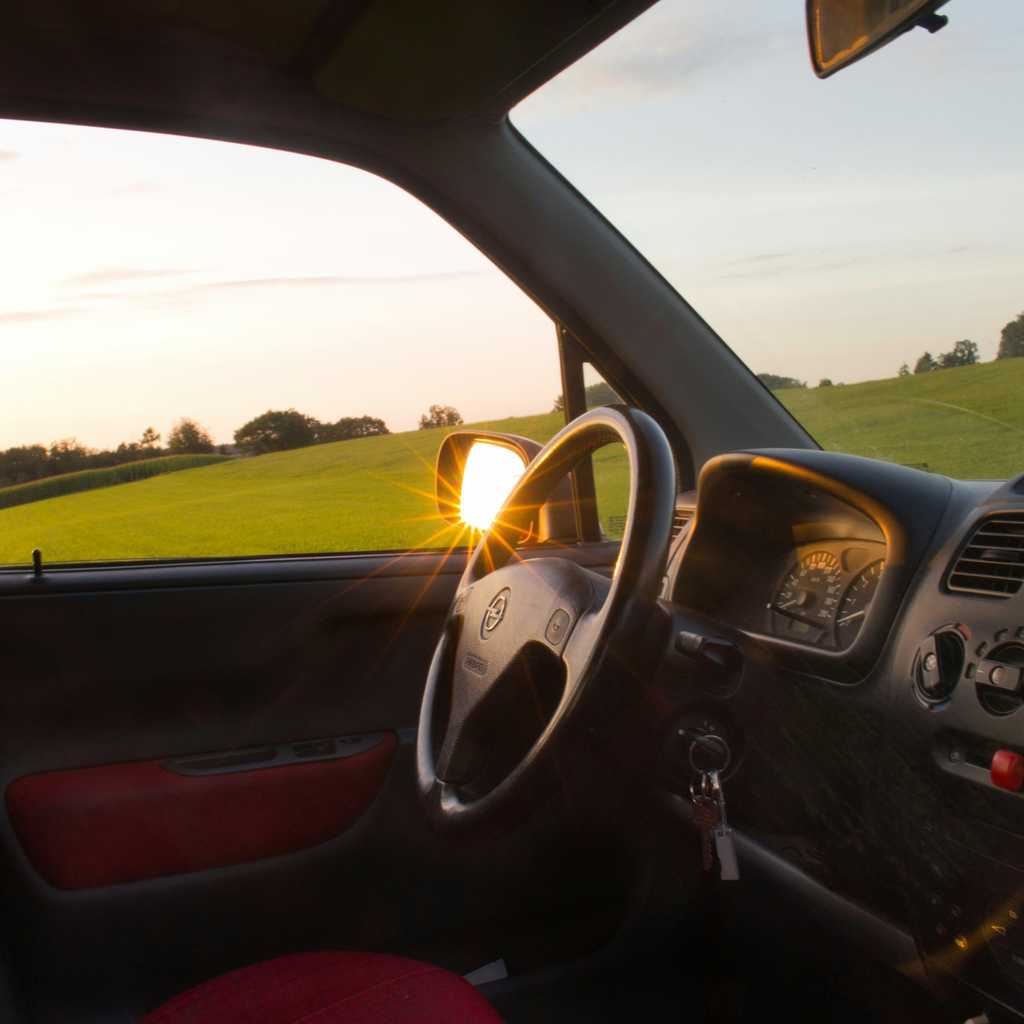 Interior of a vauxhall