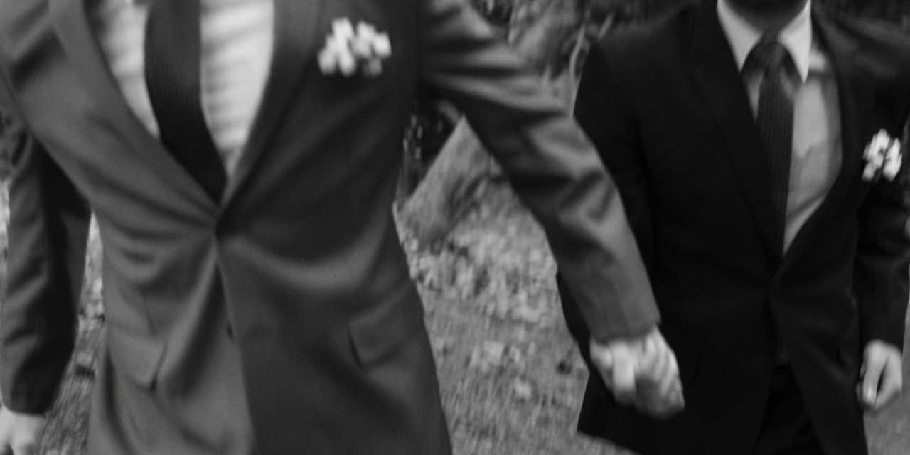 Puolisot menossa naimisiin