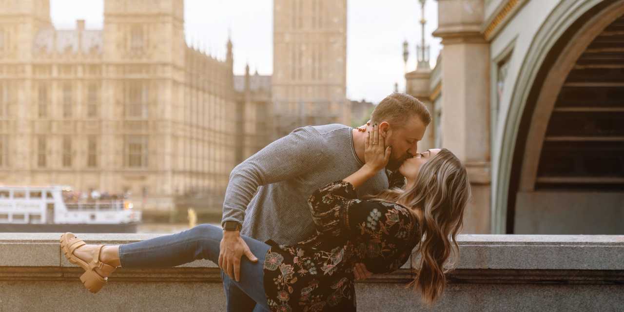 Et ægtepar i London.