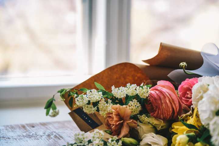 Blommor till begravning